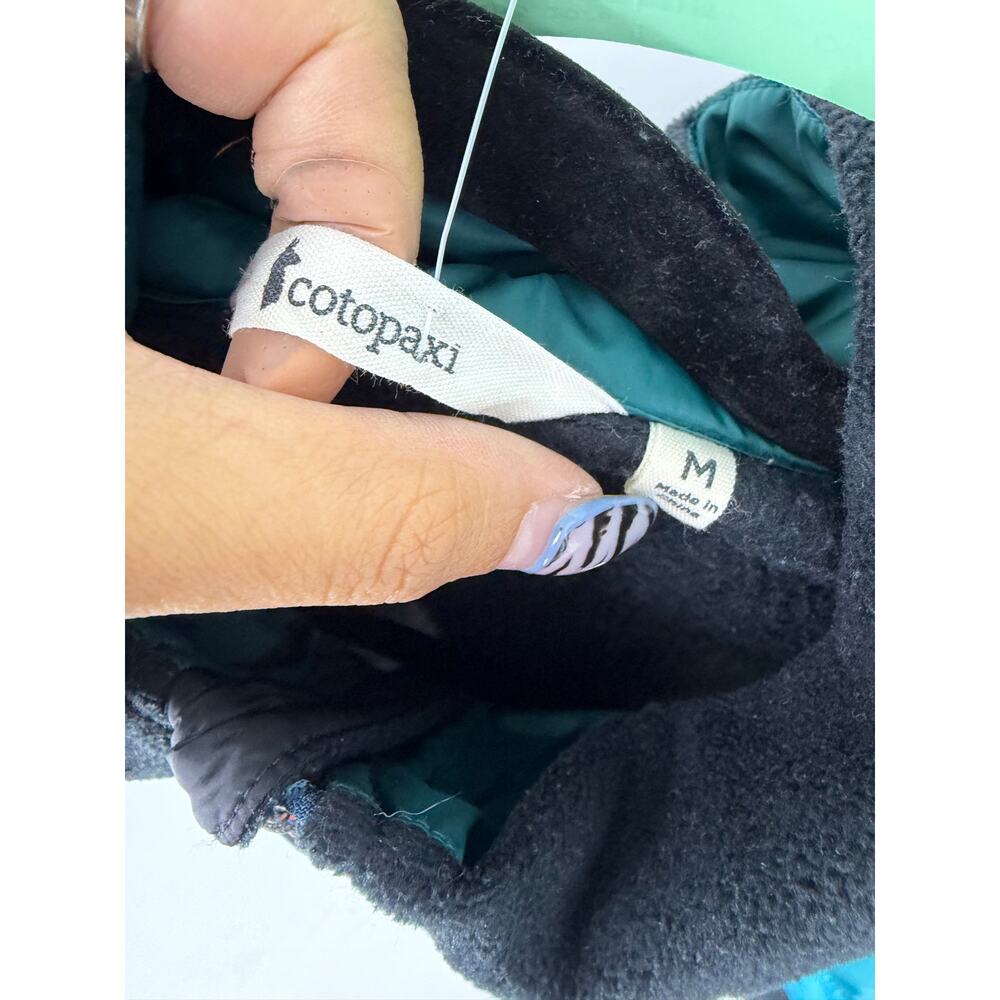 Black Cotopaxi Fleece Zip Up, M - Picture 3 of 3